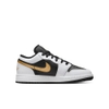 Giày Nike Chính Hãng - Air Jordan 1 Low (Big Kids) - Màu Trắng/Đen | JapanSport 553560-172