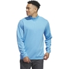 Áo Khoác Adidas Chính Hãng - Elevated Golf 1/4 Zip Sweatshirt - Màu Xanh | JapanSport IU4474