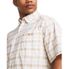 Áo Sơ mi Under Armour Chính hãng - Drift Tide 2.0 Plaid Short-Sleeve T-Shirt - Màu Trắng | JapanSport 1369304-201