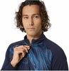 Áo Khoác Asics Chính Hãng -  Dry Half Zip Training Jacket - Màu Xanh | JapanSport 2101A216-405