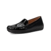 Giày Johnston & Murphy Nữ Chính Hãng - Womens Melanie Venetian Driving Style Loafer - Màu Đen Bóng | JapanSport 78-15075