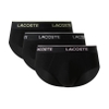 Quần Lót Lacoste Chính hãng - 3-Pack Mens Cotton Stretch Essentials BriefsBriefs - Màu Xanh/Trắng/Hồng | JapanSport 8H9541-51-OIT