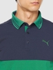 Áo Polo Puma chính hãng - Golf PUMA 1948 Print - Xanh/Đen | JapanSport 622403-03