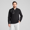 Áo Polo Golf Puma Chính Hãng - CLOUDSPUN Tech Quarter Zip Golf  - Màu Đen | JapanSport 628855-03