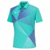 Áo Polo Mizuno Chính Hãng -  Racquet Sports Jersey - Màu Xanh | JapanSport 62JAB023-13