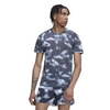 Áo Phông Adidas Chính Hãng - M RUN ICONS AOP - Xanh | JapanSport HM1216