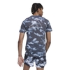 Áo Phông Adidas Chính Hãng - M RUN ICONS AOP - Xanh | JapanSport HM1216