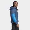 Áo Khoác Adidas Nam Chính Hãng - TERREX TECHROCK STRETCH PRIMALOFT HOODED JACKET - Xanh | JapanSport HE2290