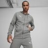 Áo Puma Nam Chính Hãng - PUMA teamGOAL Casual Hoodie Jacket - Màu Xám| JapanSport 659325-33