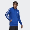 Áo Khoác Adidas Chính Hãng - Essentials 3-Stripes Hoodie - Xanh| JapanSport HL5822