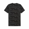 Áo Phông Puma Chính hãng - Evo Striped AOP Short Sleeve Running T-Shirt - Đen | JapanSport 681185-01