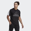 Áo Phông Adidas Nam Chính Hãng - FUTURE ICONS EMBROIDERED BADGE OF SPORT TEE - Đen | JapanSport HC5852