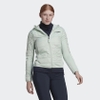Áo Khoác Adidas Nữ Chính Hãng - TERREX MULTI PRIMEGREEN HYBRID INSULATED JACKET - Xanh | JapanSport HH9059