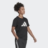 Áo Phông Adidas Nữ Chính Hãng - ADIDAS SPORTSWEAR FUTURE ICONS TEE - Đen | JapanSport HE0302