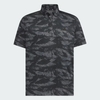 Áo Polo Adidas Chính Hãng -  All-Over Print Short-Sleeve Polo Shirt - Màu Đen | JapanSport JN1225