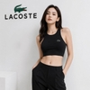 Áo Phông Lacoste nữ Chính hãng - Quick-Drying Sport Top in Recycled Elastic Polyamide - Màu Đen | JapanSport IF5961-51-031