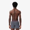 Quần Boxer Lacoste Chính hãng - 3-Pack Cotton Boxer - Màu Navy/Trắng/Xám | JapanSport 6H1281-51-525
