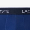 Quần Boxer Lacoste Chính hãng - Lacoste Men's 3-Pack Stretch Cotton Boxer Briefs - Màu Xanh/Đỏ/Navy | JapanSport 6h3420-51-W64