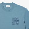 Áo phông Lacoste Chính hãng - Classic Fit Cotton Jersey - Màu Xanh | JapanSport TH0288-51-CUN