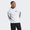 Áo Khoác Adidas Nam Chính Hãng - FUTURE ICONS 3-STRIPES HOODIE - Trắng | JapanSport IC6720