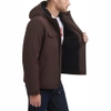 Áo Khoác Levi's Chính Hãng - Soft Shell Sherpa Hooded Jacket - Màu Nâu | JapanSport LM1RP012-dbr