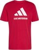 Áo Phông Adidas Nam Chính Hãng - Ajax Amsterdam Seasonal Graphic Tee - Màu Đỏ | JapanSport JM7354