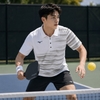 Áo Polo Mizuno Chính Hãng - Game Shirt Tennis - Xám | JapanSport 62JA8011-01