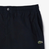 Quần Short Lacoste Chính hãng - Relaxed Fit Poplin - Màu Abysm Blue | JapanSport GH7220-51-HDE