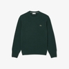 Áo Lacoste Chính hãng - Carded Wool Crew Neck Sweater - Màu Xanh | JapanSport  AH2916-51-YZP