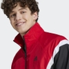 Bộ thể thao Adidas Nam Chính Hãng - SPORTSWEAR WOVEN NON-HOODED TRACK SUIT - Đen/Đỏ | JapanSport IJ6073