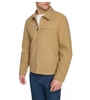 Áo Khoác Da Levi's Chính Hãng - Faux Leather Laydown Collar Racer - Màu Vàng | JapanSport LM5KS211-tan