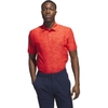 Áo Polo Adidas Nam Chính Hãng - Textured Jacquard Golf Polo Shirt  - Màu Đỏ | JapanSport IJ5282