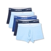 Set 5 quần Boxer Lacoste Chính hãng - Cotton Stretch Essentials Trunks - 3 màu | JapanSport 6H7982-51-6IH