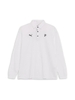 Áo Polo Golf Puma Chính Hãng - Men's Golf PC Stretch Grid Fleece Relax - Màu Trắng | JapanSport 630426-01