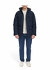 Áo Khoác Levi's Chính Hãng - Quilted Four Pocket Parka Hoody - Màu Navy | JapanSport LM0RP320-NVY
