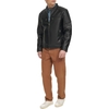 Áo Khoác Da Levi's Chính Hãng - Faux Leather Racer Jacket - Màu Đen | JapanSport LM4JU866-blk