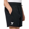 Quần Short Under Armour Chính Hãng - Project Rock Terry - Màu Đen | JapanSport 1385937-002
