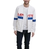 Áo Khoác Levi's Chính Hãng - Lightweight Retro Varsity Bomber Jacket - Màu Trắng | JapanSport LM9RN626-WHT