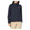 Áo Khoác Puma Nữ Chính Hãng - Golf W Hyper Stretch PGW Logo FZ Combi BZ - Màu Xanh | JapanSport 624968-01