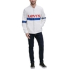 Áo Khoác Levi's Chính Hãng - Lightweight Retro Varsity Bomber Jacket - Màu Trắng | JapanSport LM9RN626-WHT