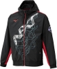 Áo Khoác Mizuno Chính Hãng - Training Wear Windbreaker Jacket Water-Repellent Jersey - Màu Đen | JapanSport 32JEC220-01