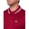 Áo Polo Lacoste Nam Chính hãng - Regular Fit Contrast Collar Polo - Màu Đỏ | JapanSport DH5922-51-476
