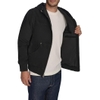 Áo Khoác Levi's Chính Hãng - Buffed Cow Faux Leather Hoody Bomber - Màu Đen | JapanSport LM2RS077-blk