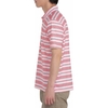 Áo Polo Mizuno Chính Hãng - Official Pique Multi-Lined Printed Short Sleeve - Màu Hồng | JapanSport  E2MAC015-86