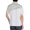 Áo Polo Mizuno Chính Hãng - Ice Touch Solar Cut Short Sleeve Zip-Up Shirt  - Màu Trắng/Xám | JapanSport E2MAC001-87