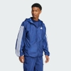 Áo Khoác Adidas Chính Hãng - Essentials 3-Stripes Windbreaker  - Màu Xanh | JapanSport JE6327