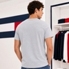 Áo Phông Tommy Hilfiger Chính Hãng - Signature Flag Tee - Màu Xám | JapanSport T887052-004