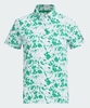 Áo Polo Adidas Nữ Chính Hãng - Play Green Graphic Polo Shirt - Màu Trắng/Xanh | JapanSport HS9025