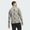 Áo Khoác Adidas Nam Chính Hãng - Go-To Printed Quarter-Zip Sweatshirt - Màu Be | JapanSport IK3019