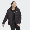 Áo Khoác lông vũ Adidas Nam Chính Hãng - HELIONIC HOODED DOWN - Đen | JapanSport HG8751